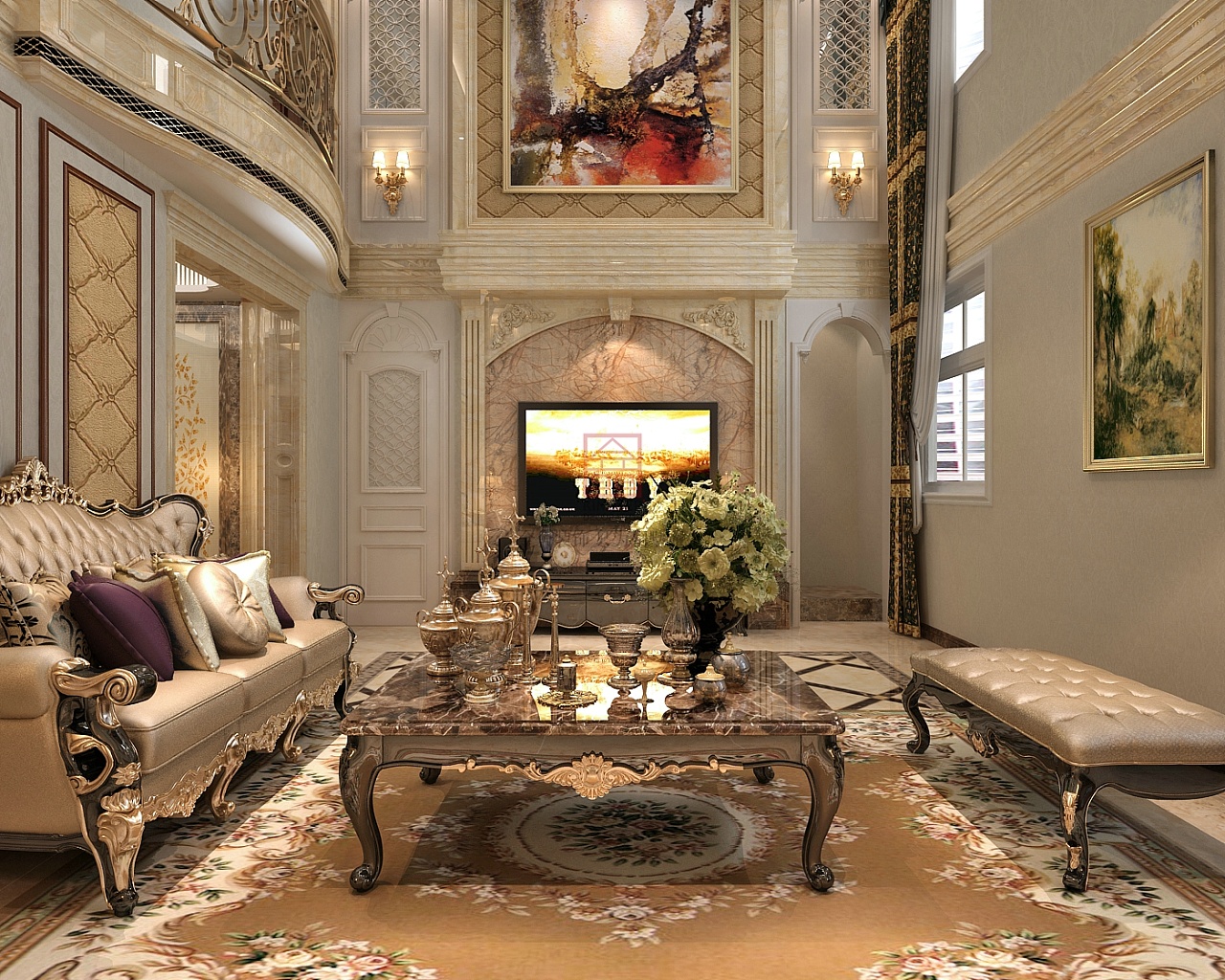 石家莊中冶德賢公館 歐式風格的華麗綻放，詮釋別墅大宅的奢華與格調