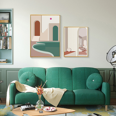 莫蘭迪風(fēng)格裝飾掛畫(huà) 家居美學(xué)與商業(yè)批發(fā)的藝術(shù)交匯